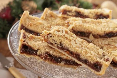 Mincemeat slice Stock Photos