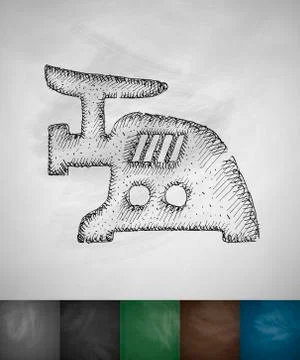Mincer icon Stock Illustration