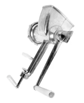 Mincer on white Foto stock