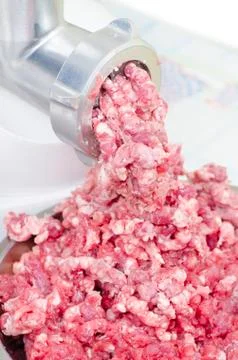 Mincing machine Foto stock