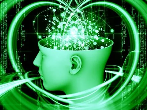Mind Background Stock Illustration