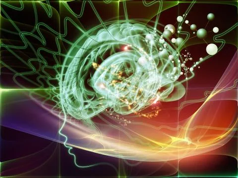 Mind Background Stock Illustration