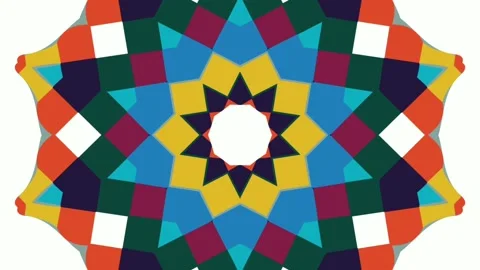 Mind bending psychedelic starry center animation Stock Footage 138059791