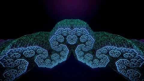 Mind Bloom Looping Animation Stock Footage 73283626