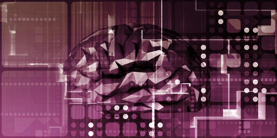 Mind Brain Code Illustration