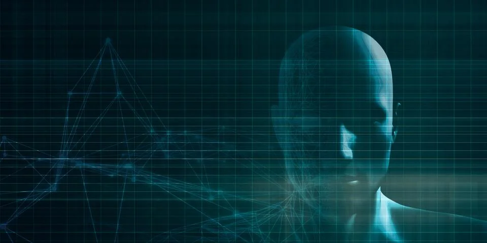 Mind Brain Code Stock Photos