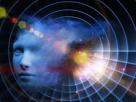 Mind Burst Stock Illustration