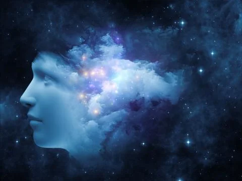 Mind Burst 库存插图