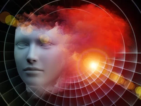 Mind Burst Stock Illustration