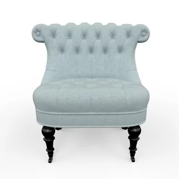 Mind canvas armchair Stock Illustration