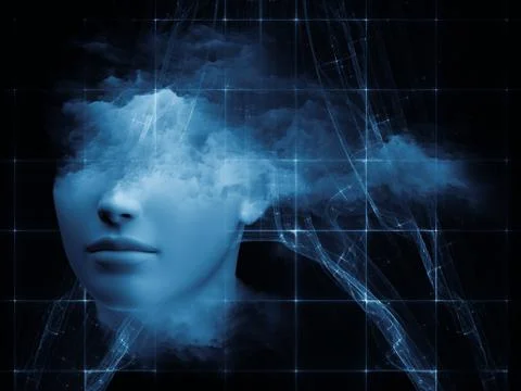 Mind Cloud Stockillustratie