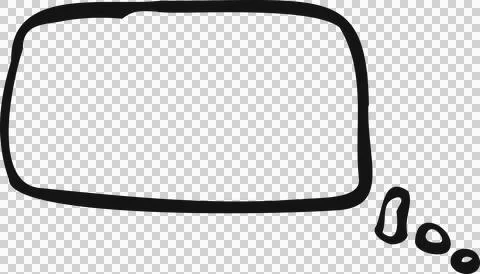 Mind clouds templates set. Different shapes, hand drawn. convey emotions, i.. Illustrazione stock