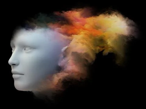 Mind Colors 스톡 일러스트