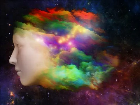 Mind Colors Illustrazione stock