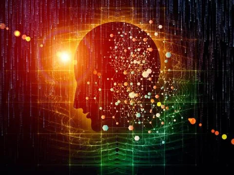 Mind Composition Stock Illustration
