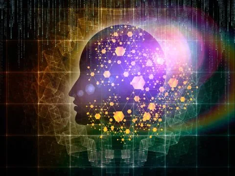 Mind Composition Illustrazione stock