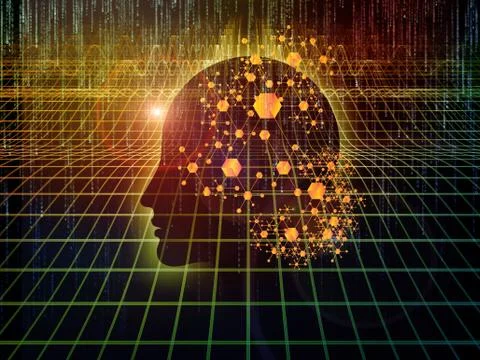 Mind Composition Stock Illustration