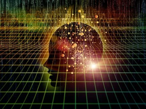 Mind Composition Stock Illustration