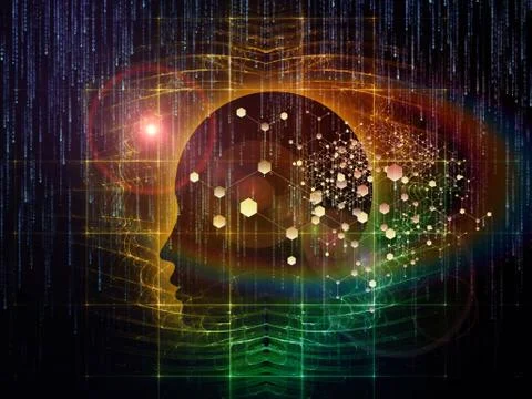 Mind Composition Stock Illustration