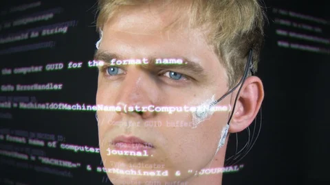 Mind control hack 4K Stock Footage 94533851