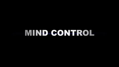 Mind Control text representing psychological manipulation and subconscious Stock Footage 346530387