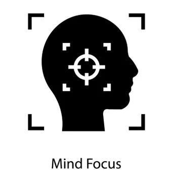 Mind Focus Vector Stock Illustration