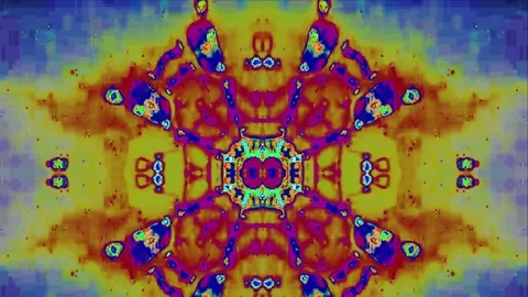Mind game. Hypno attraction animation 4K Stock Footage 126080269