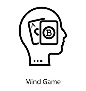 Mind Game Vector Illustrazione stock