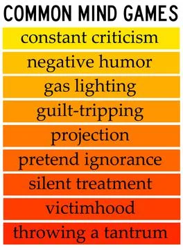 Mind games Stock Illustration