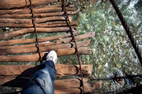 Mind the gap Stock Photos