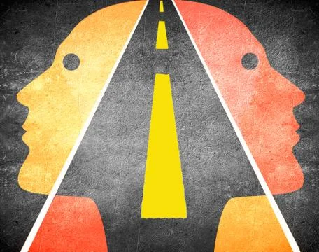 Mind highway Stock Illustration