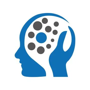 Mind icon stock illustration Vector Design Artificial Intelligence Icon Style Stock-Illustration