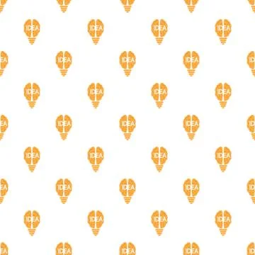 Mind idea pattern seamless vector 스톡 일러스트