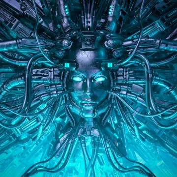 Mind of the machine 스톡 일러스트