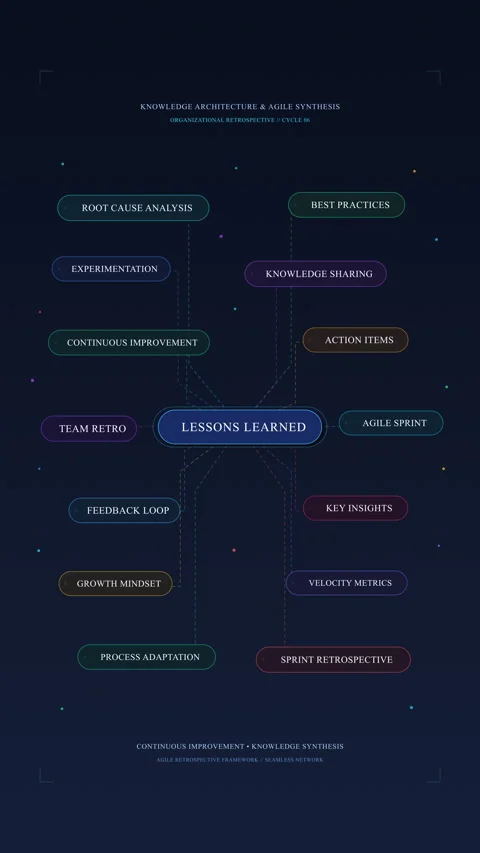 Mind map animation diagram flowchart connection network data loop Stock Footage 347058375
