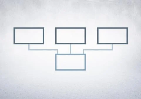 Mind map over bright background Ilustração Stock Gratuita