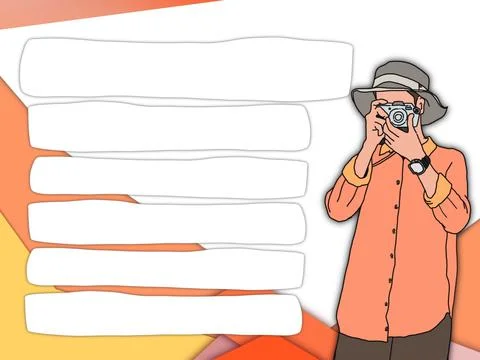 Mind mapping shape infographic template five option for business presentation Illustrazione stock