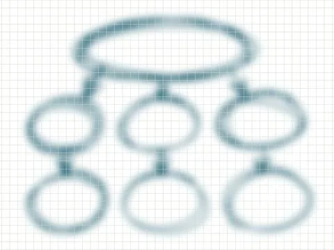 Mind mapping, Square line for background backdrop and wallpaper for presentation Illustrazione stock