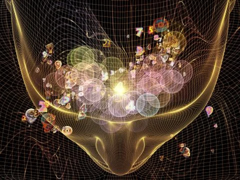 Mind Mechanism Stockillustratie