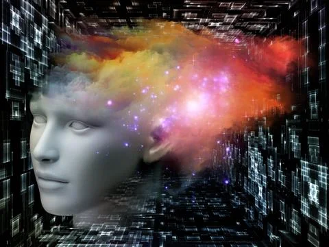 Mind Metaphor Ilustração Stock