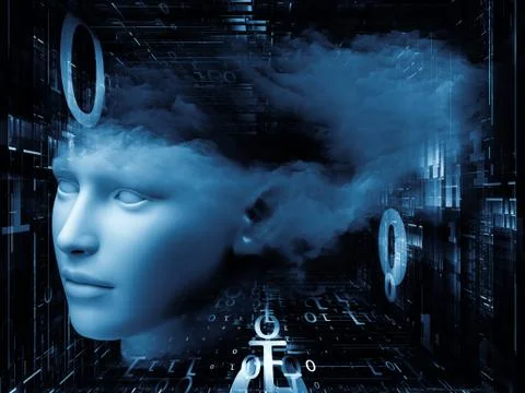 Mind Metaphor Stock Illustration