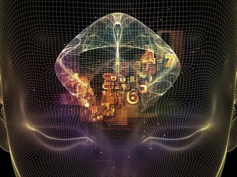 Mind Metaphor 库存插图