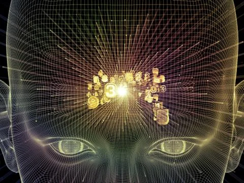 Mind Metaphor 스톡 일러스트