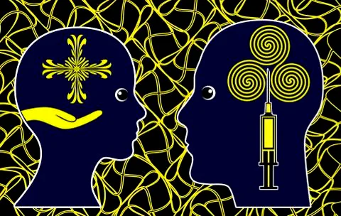 Mind over Medicine Stock Illustration