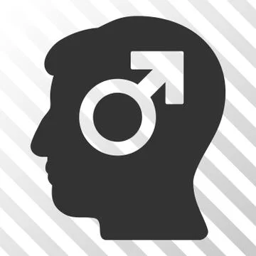 Mind Potency Vector Icon 库存插图