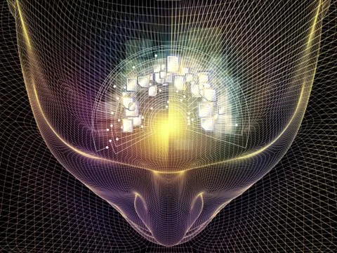 Mind Processing Stock Illustration