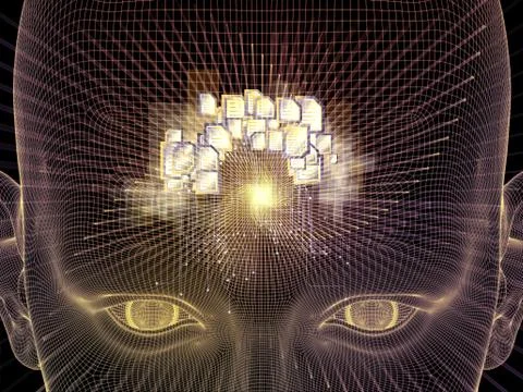 Mind Processing Stock Illustration