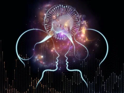 Mind Share Stock Illustration