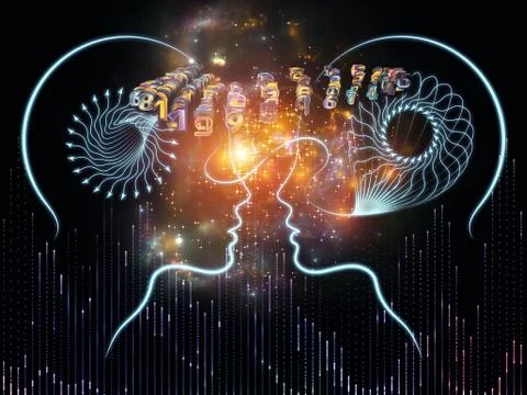Mind Share 스톡 일러스트