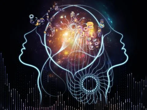 Mind Share Stock Illustration